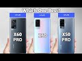 Vivo X60 Pro vs Vivo X60 vs Vivo X50 Pro