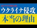 アザロフ元ウク首相が語る🇺🇦今回の侵攻の本当の理由とは?