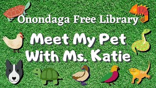 OFL Meet My Pet With Ms. Katie - Lemon and Aggie the Tortoises!