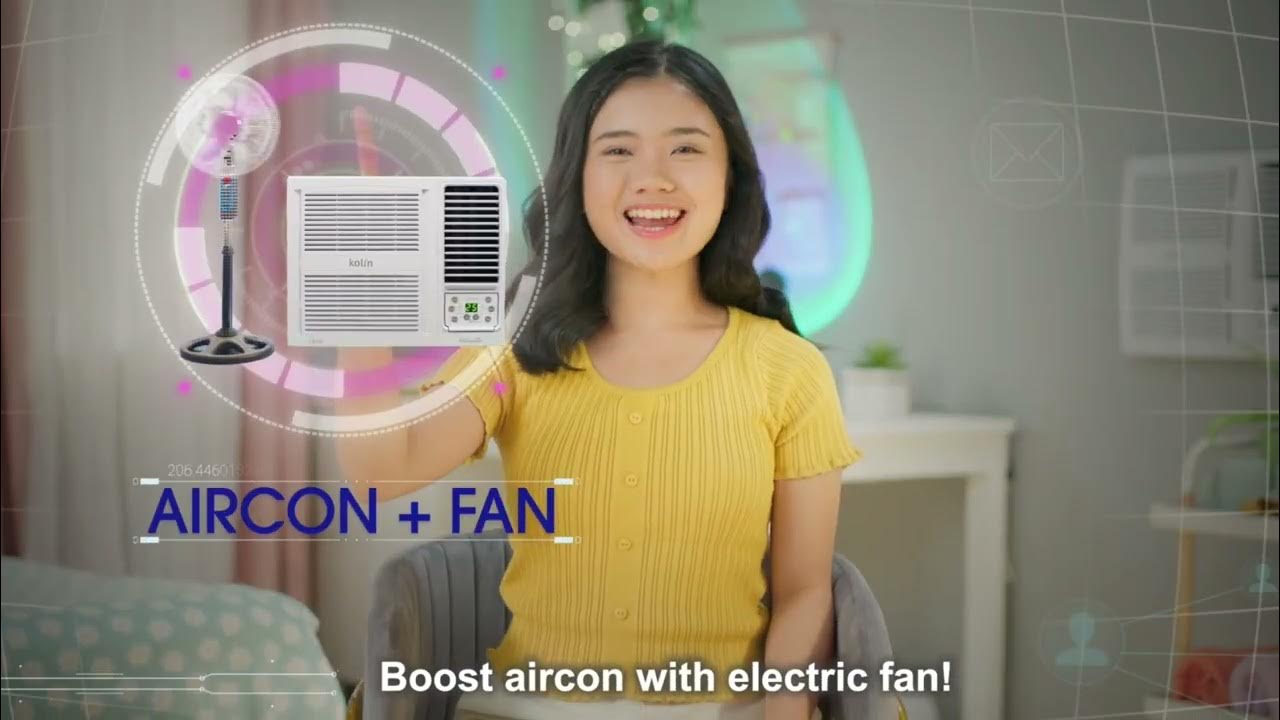 Boost your Aircon with an electric fan to stay cool and save on your