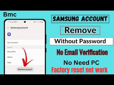 How to Remove Samsung Account without Password. Samsung Account Remove without Password