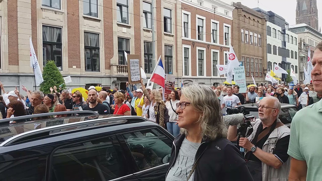 Demonstratie Den Haag 25 september. - YouTube