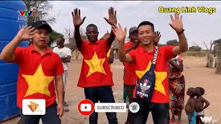 Quang Linh Vlogs và những người bạn trên hành trình lan tỏa tử tế ở Châu Phi | VTV24