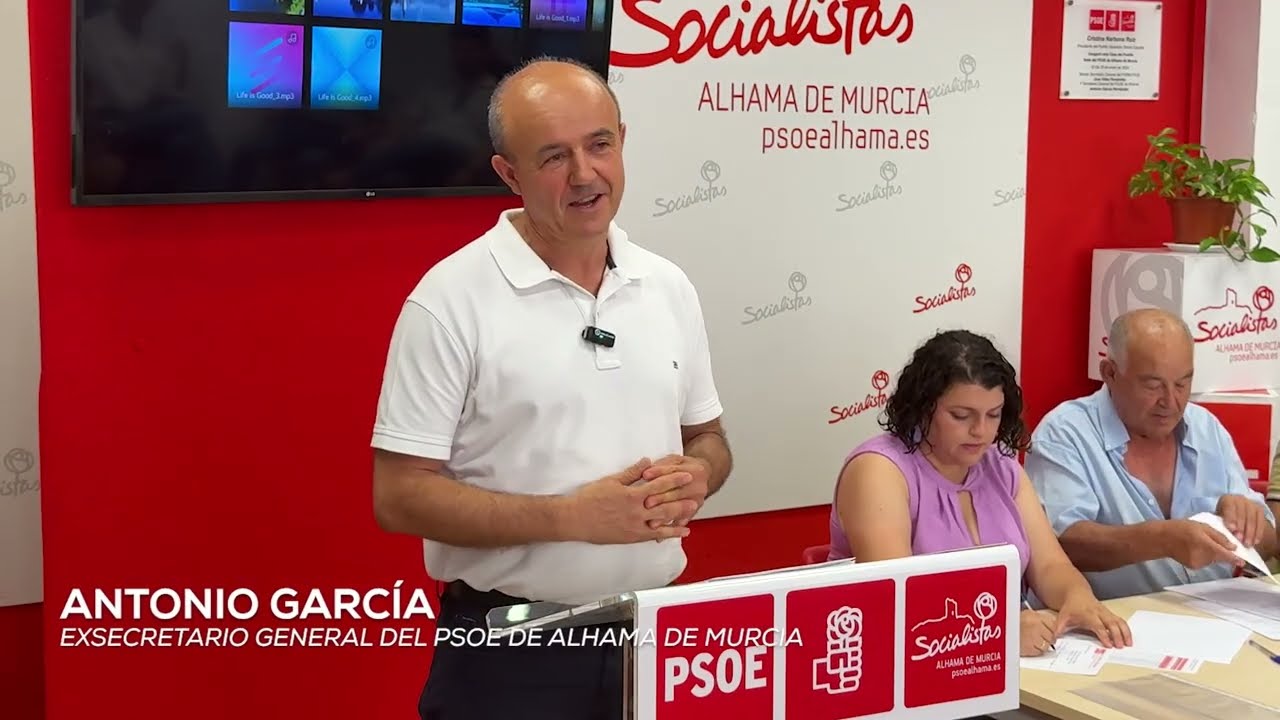Discurso Antonio García - Nueva Ejecutiva Local Alhama (28-06 2025)