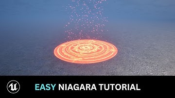 Unreal Engine 5 Niagara Tutorial Simple Magic Circle Effect for Beginners
