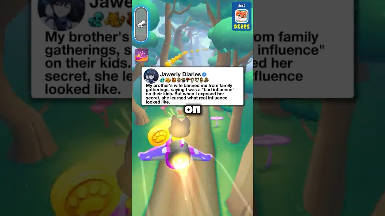 My brother's wife banned me from family gatherings, saying I was a "bad influence" on their kids.