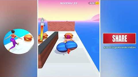 Twerk Race 3D Gameplay Walkthrough Part 7 All Levels Android Ios