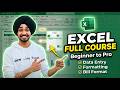 MS Excel for Beginners | Data Entry, Formatting, Conditional Formatting, Bill Format in Excel