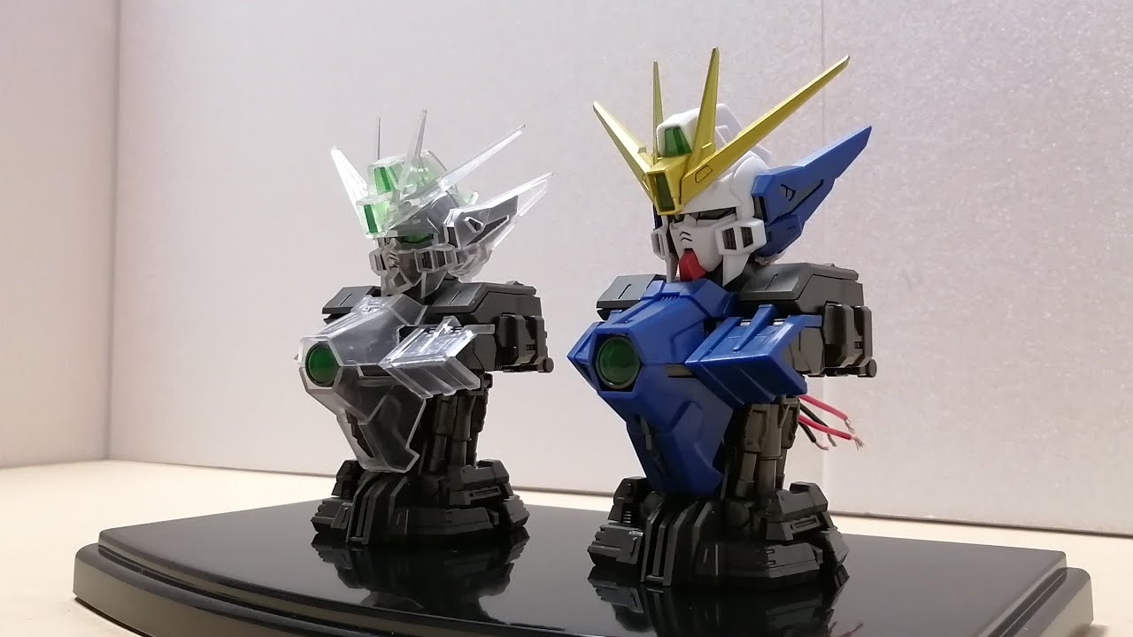 MS メカニカル バスト ウイングガンダム ゼロ EW - YouTube