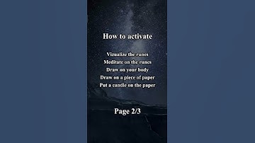 Runes for financial improvement Learn to activate the runes safely on my course