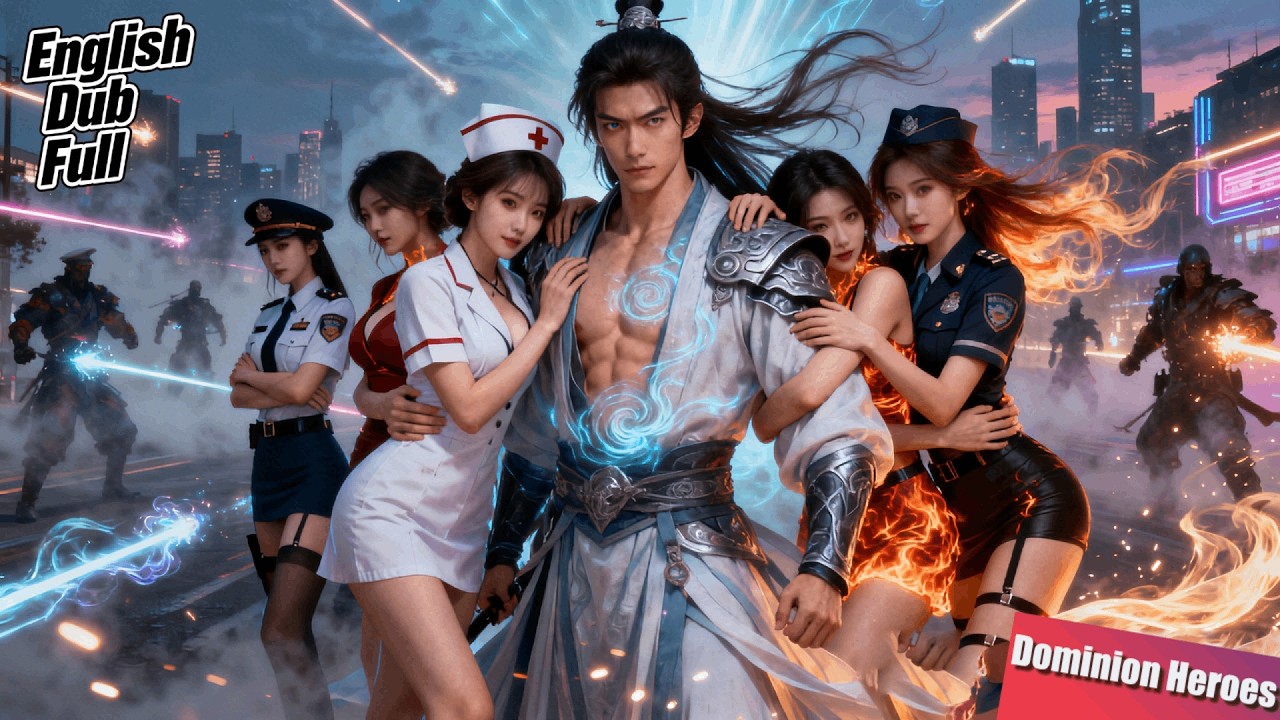 Foolish Junior Destroys an Armored Car with One Punch! Two Goddesses Dripping, Fighting for Him!