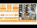 OCTOBER LEGIT OR SCAM?! PAINT BY NUMBERS PBN - Who Can You Trust to Buy Your Paint-by-Numbers?