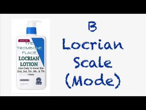 B Locrian Scale