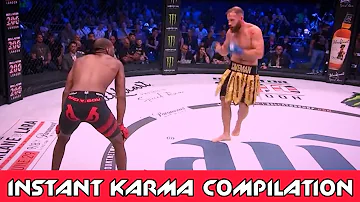 INSTANT KARMA COMPILATION ☠️ COCKY FIGHTERS GET DESTROYED - Satisfying Video  2024 HD