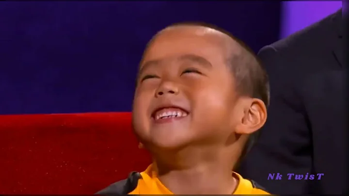 Steve Harvey struggling with mini Bruce Lee_ lots of laugh ♥