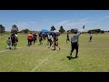 Bears vs Eagles 12u Flag Football 2nd round Playoff Game played on 7/29/23 in El Paso TX