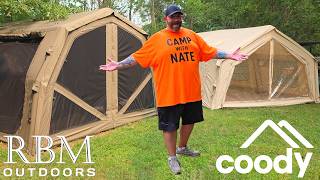 ULTIMATE INFLATABLE TENT COMPARISON! COODY 17.2 vs COODY 17.2 PRO Luxury Air Tents from RBM Outdoors