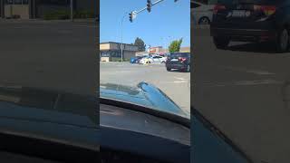 Driving around the block for the first time