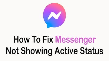 How To Fix Facebook Messenger Not Showing Active Status | Active Friend Not Showing in Messenger