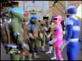 أغنية Power Rangers In Space - Shell Shocked - Meet the Teenage Mutant Ninja Turtles | Crossover