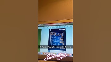 So Fun and Playing the Maze on the Computer