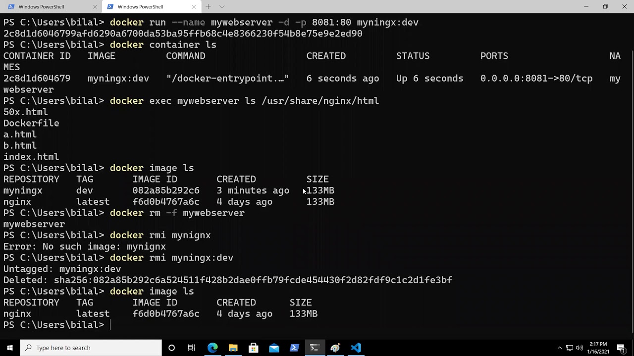 Create image & push to docker hub - Intro to Docker - Part 8 - YouTube