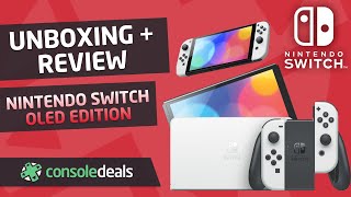 Nintendo Switch - OLED Edition (Unboxing + Impressions) | Console Deals