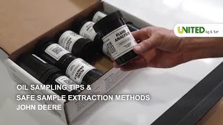 Celebrity Oil Sampling Tips & Safe Sample Extraction Methods  - John Deere Profile