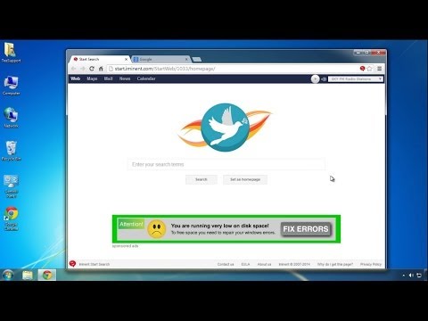 How to remove start.iminent.com(Uninstall iminent toolbar)