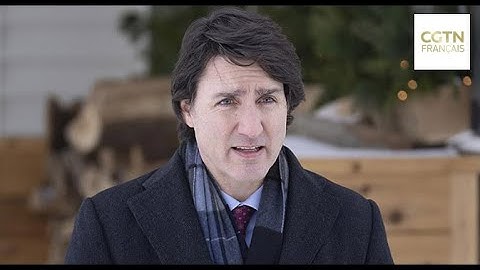 Le Premier ministre canadien positif à la COVID-19