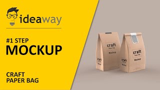 Paper Bag  Mockup