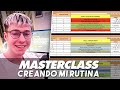 Arme MI RUTINA en DIRECTO para Tener MI MEJOR VERSION | MASTERCLASS te EXPLICO TODO