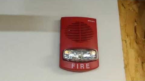 Simplex 4010 and 4003 Voice Evacuation System Test 1