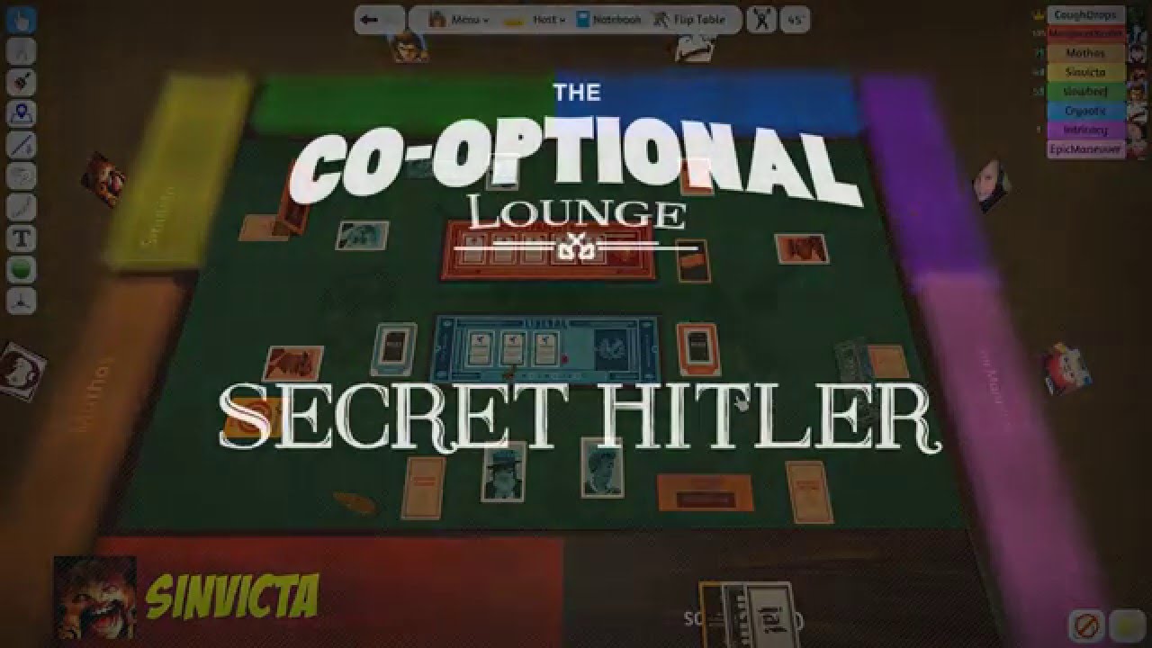 Co-Optional Lounge - Secret Hitler