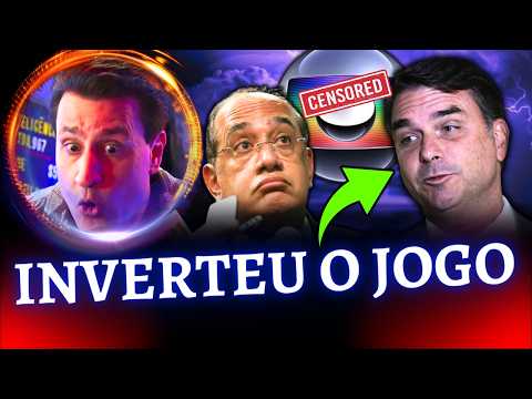 ❌Flávio cancela participação em Debate e dá a volta em Gilmar Mendes