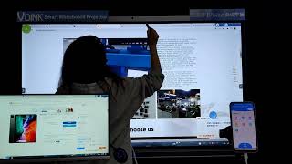 Vdink Buena personalización, pizarra en línea con videoconferencia, fábrica de China