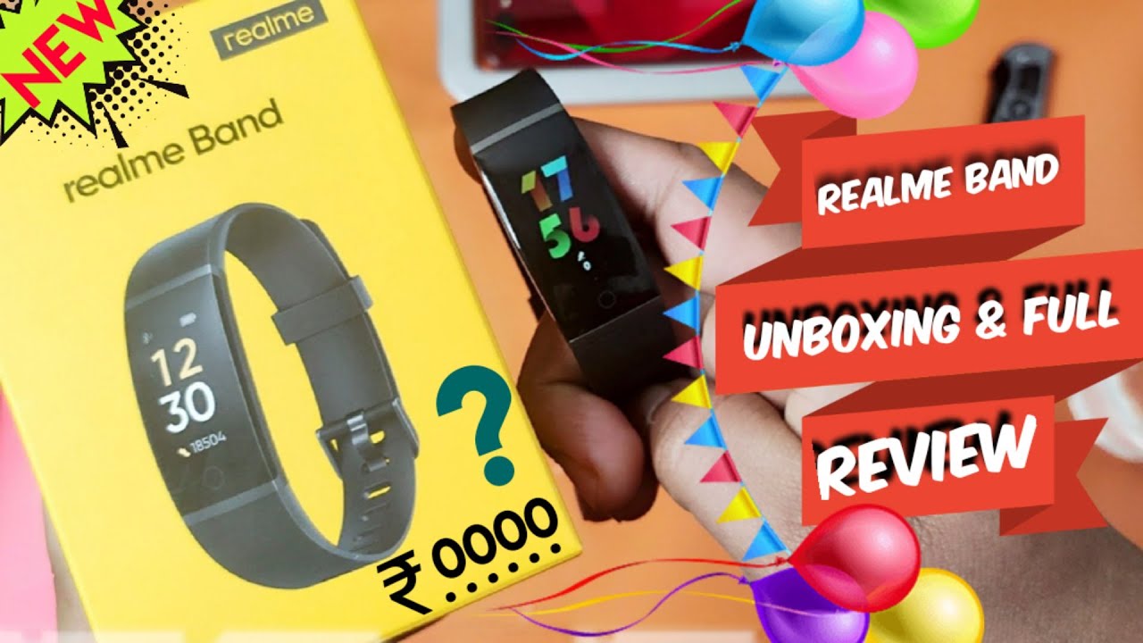 Realme band Unboxing 🎉 review & waterproof test 🔥 ₹-.....?