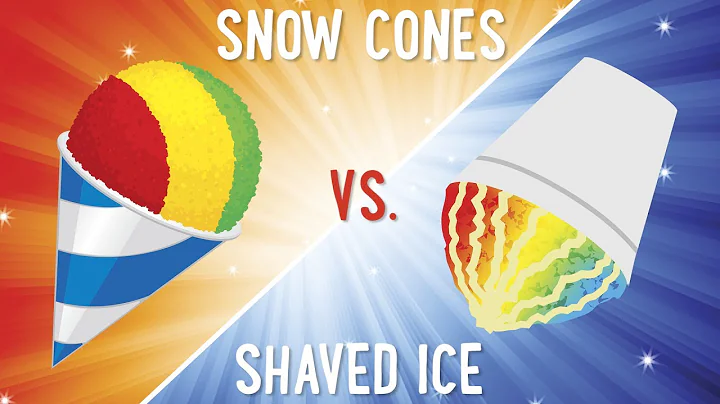 What is the difference between shaved ice and a snow cone? (2023)