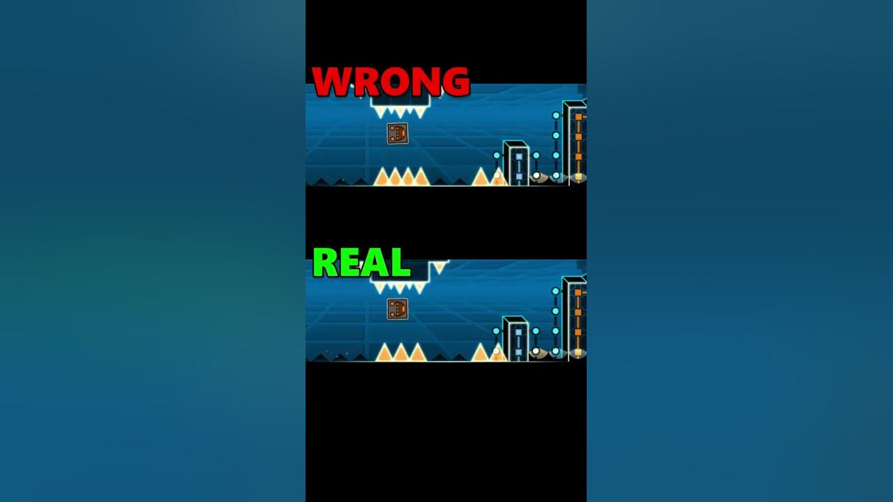 Things you misremember about Geometry Dash