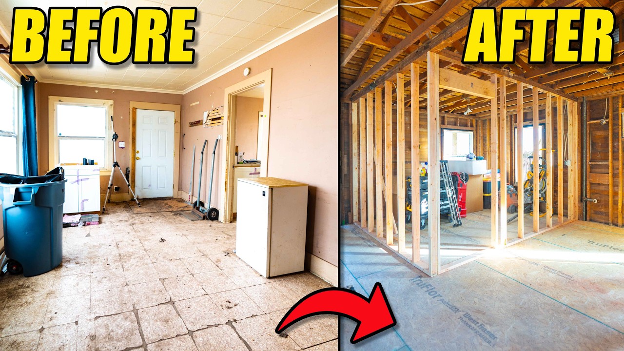 Transforming The Interior Of My NEW HOME! [#2] - YouTube