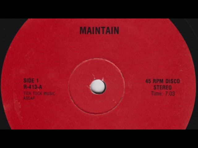 Steve Marshall And Touch - Maintain - YouTube