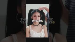 secret behind yeji long hair😭 #itzy #yeji #ryujin #lia #yuna #midzy #recommended #explore #shorts