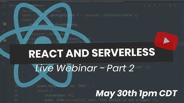 React and Serverless Webinar (Part 2) - Build a Fullstack App with Cloudinary and Airtable