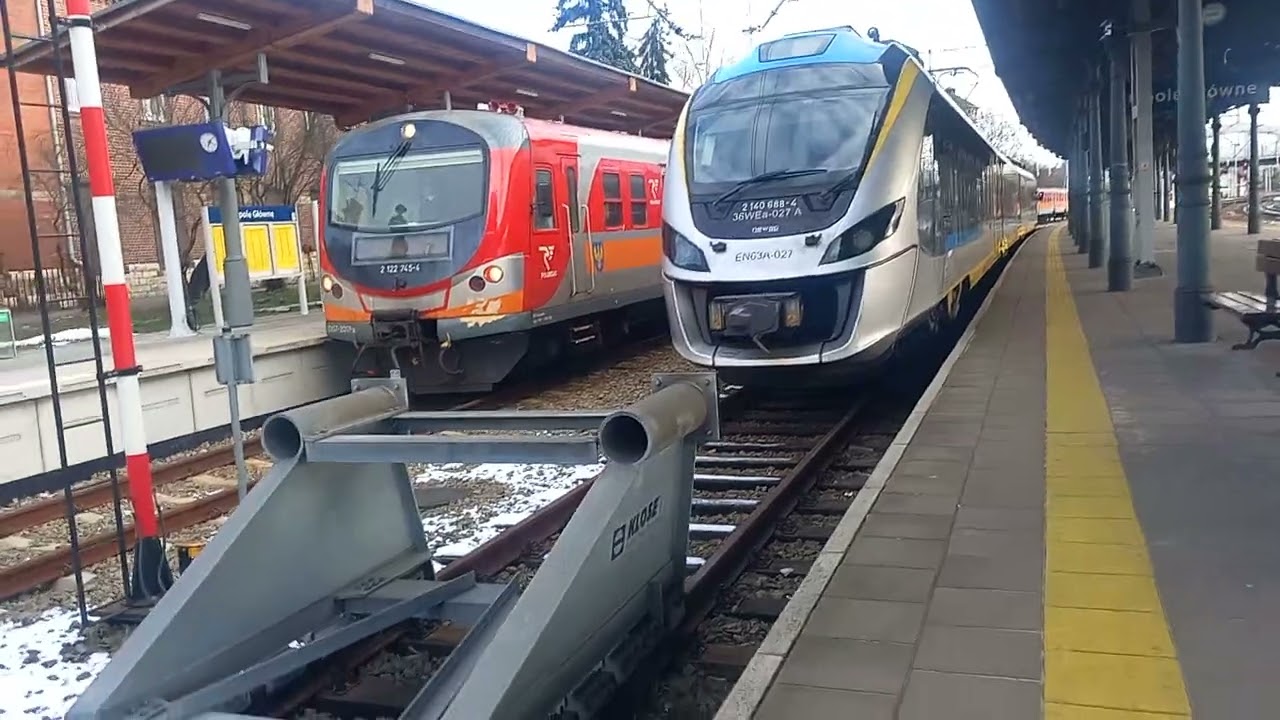 Urodzinowy odcinek specjalny. Stacja: Opole Główne cz.20.2, pobyt w kabinie EN63-027 i EU160-020