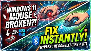 Windows 11 Update Broke Your Mouse? Fix Laggy Wireless USB Instantly! 🖱️💥 screenshot 1