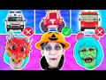 Где Моя Сирена? 🚒 🚓 🚑 Зомби, Вампир, Мумия и Дино + СБОРНИК Lights Kids Детские Песни