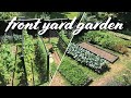 My Front Yard Vegetable Garden Layout | Summer Tour