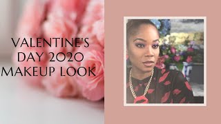 VALENTINE&#39;S  DAY MAKEUP 2020 Makeup Look | BLEEDING HEART