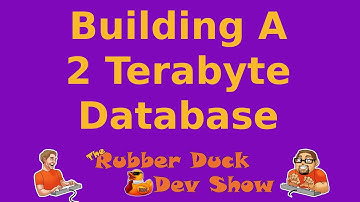 Building a 2 Terabyte Database For My Postgres Course | Rubber Duck Dev Show 116