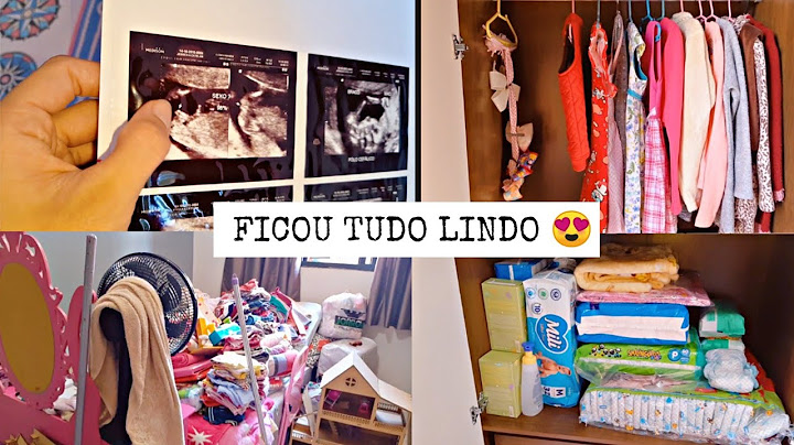 Arrumei o guarda roupa novo / tinha muita coisa / organização do quarto